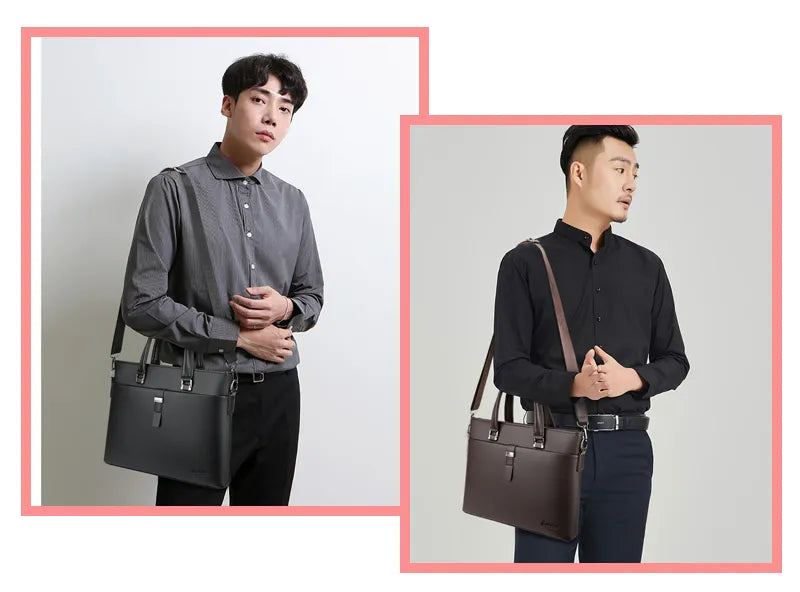 Messenger Bag Open View - Main Compartment Capacity Display