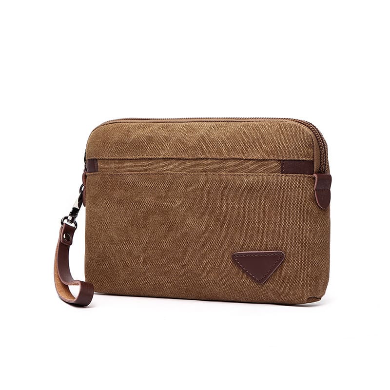 Simple Canvas Clutch Wallet - Minimalist Purse Bag-3012- Guangzhou, China professional bags & case manufacturer - Support custom and OEM