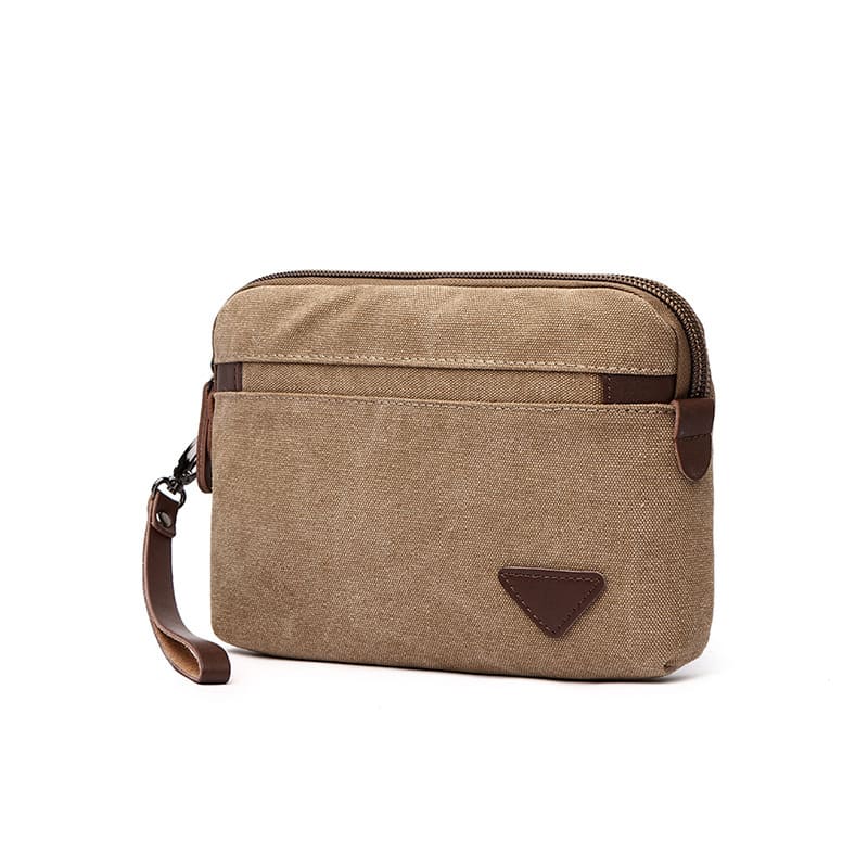 Simple Canvas Clutch Wallet - Minimalist Purse Bag-3012- Guangzhou, China professional bags & case manufacturer - Support custom and OEM