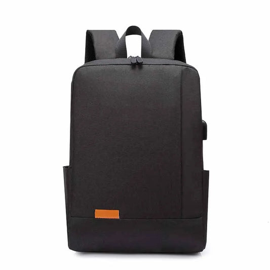 Business Backpack Detail - USB Charging Port and Laptop Compartment