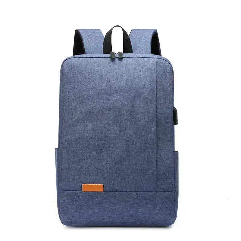 Business Backpack Detail - USB Charging Port and Laptop Compartment
