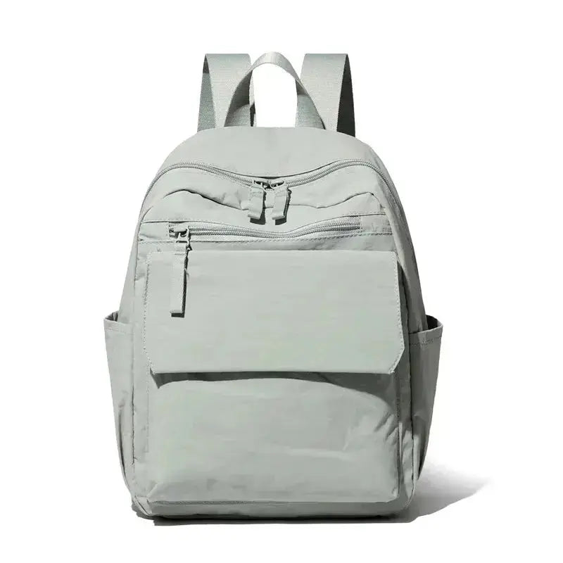 Range Bags Women Backpack On-Model Shot - Perfect Size for Daily Commute and Shopping