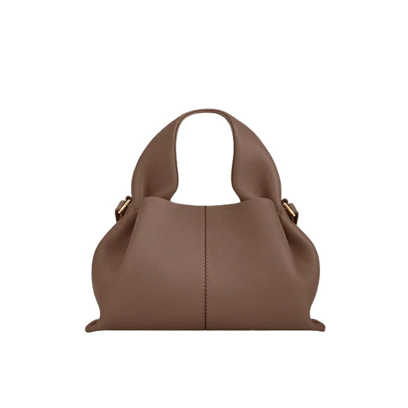 Khaki hobo bag large size casual chic