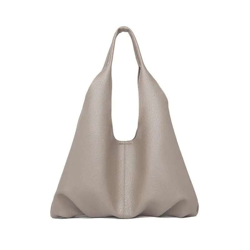 Soft PU Leather Hobo Tote Bag - Detail - Additional View