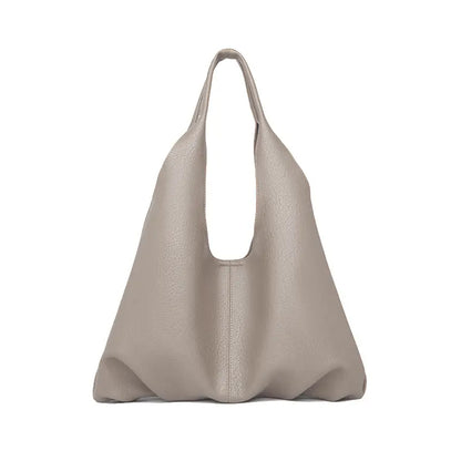 Soft PU Leather Hobo Tote Bag - Detail - Additional View