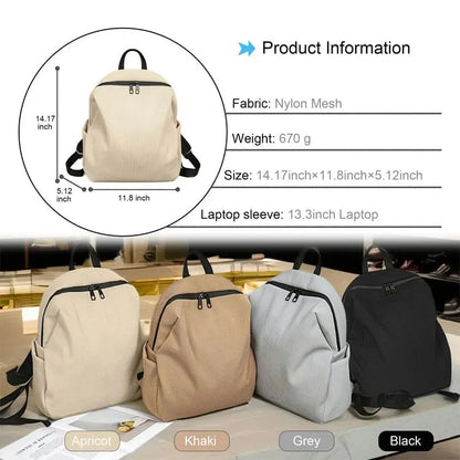 Women Nylon Backpack design informations