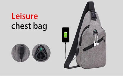 Range Bags Oxford Sling Bag Interior - Spacious Main Compartment with Organization Pockets