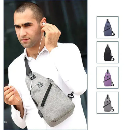 Range Bags Oxford Chest Bag Back View - Adjustable Strap for Comfortable Wear