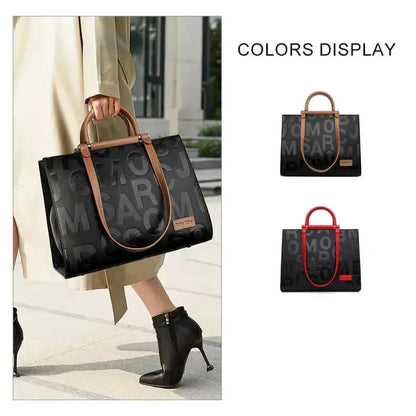 Designer leather handbags worn as daily women handbag