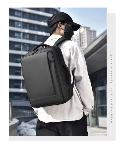 Range Bags Business Backpack Interior - Padded Laptop Compartment and Multiple Organizer Pockets