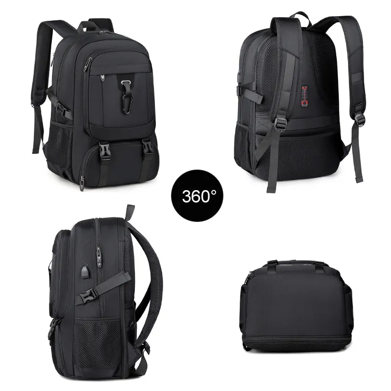 Range Bags Travel Backpack Top View - Easy-Access Main Compartment with Quality Zipper