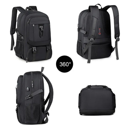 Range Bags Travel Backpack Top View - Easy-Access Main Compartment with Quality Zipper