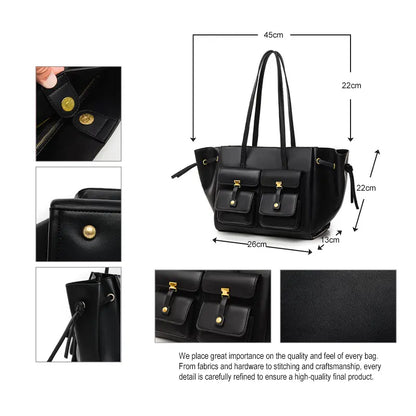 PU Leather Tote Bag for Women  view 7