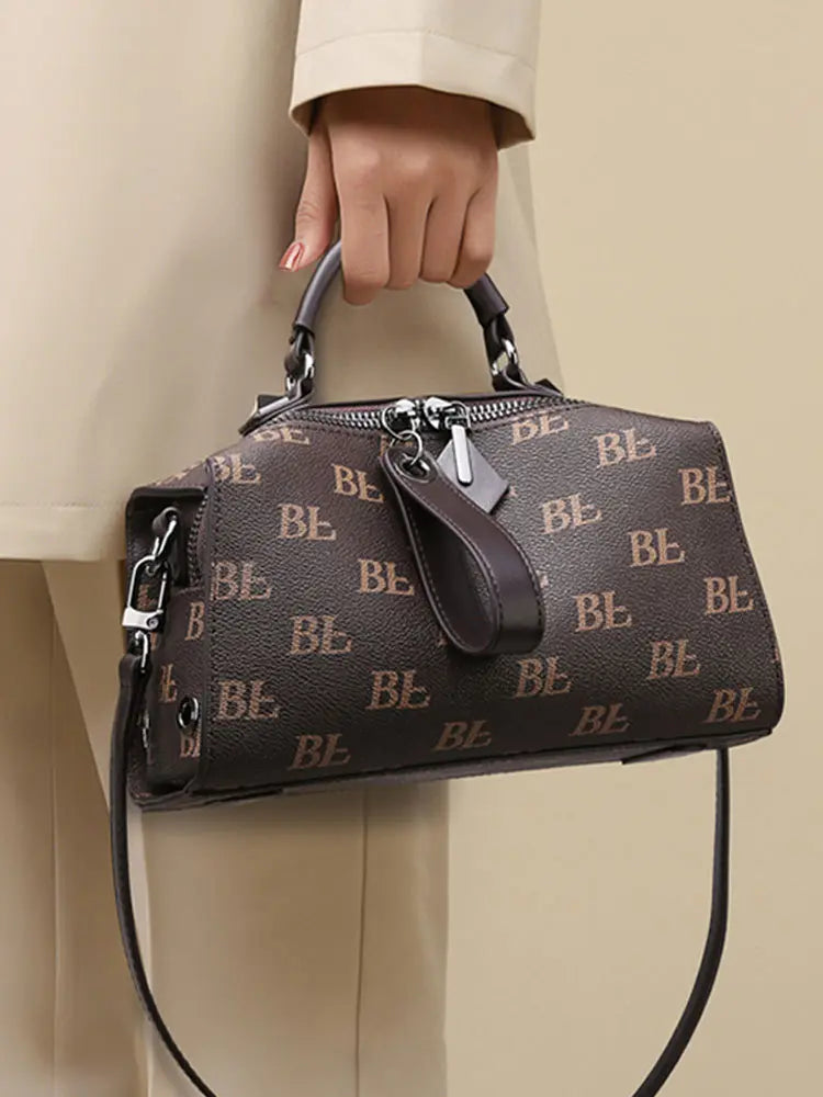 women's barrel handbag wholesale back view detachable strap