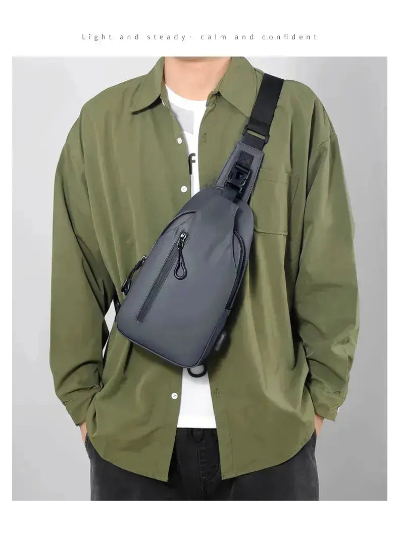 Range Bags PU Crossbody Bag Interior Lining - Polyester Lining for Easy Maintenance
