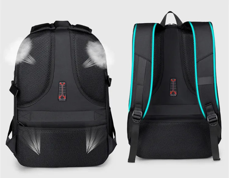 Range Bags Sports Backpack Side Profile - 50cm Height Expandable Design for Extra Storage Capacity