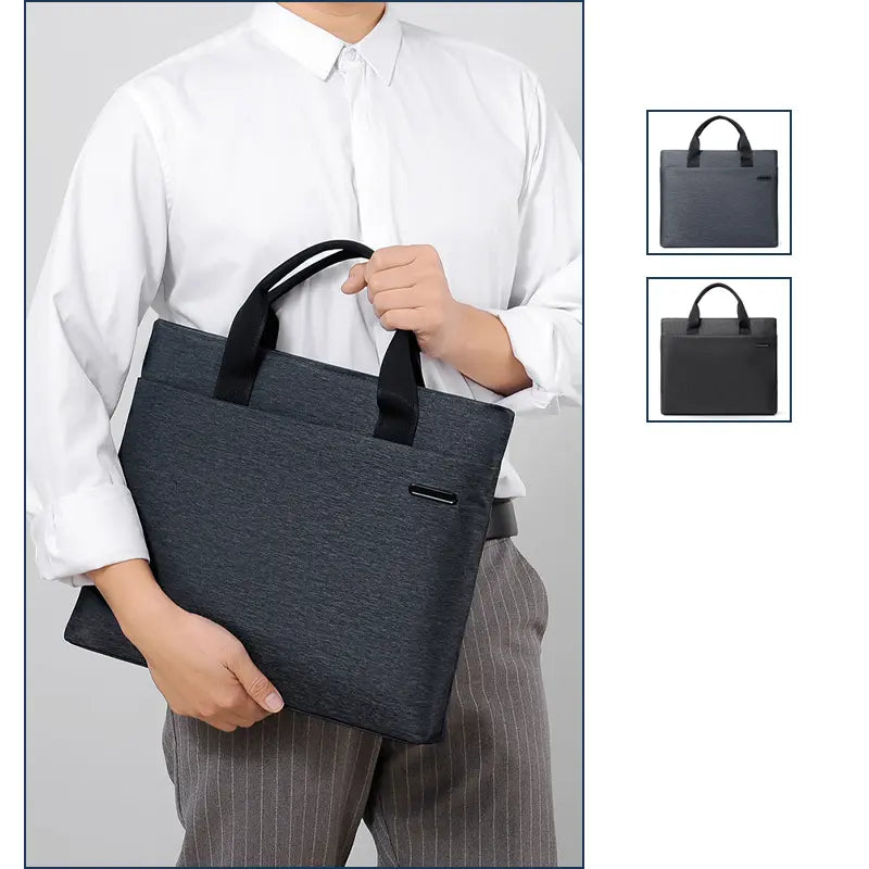 Man carrying briefcase