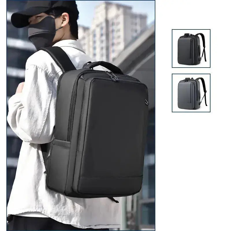 Range Bags Business Laptop Backpack On-Model Shot - Perfect for Office Commute and Business Travel
