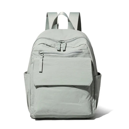 Range Bags Women Backpack On-Model Shot - Perfect Size for Daily Commute and Shopping