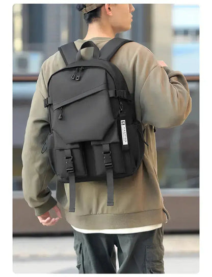 Laptop Backpack back view - Business Commuter Laptop Backpack