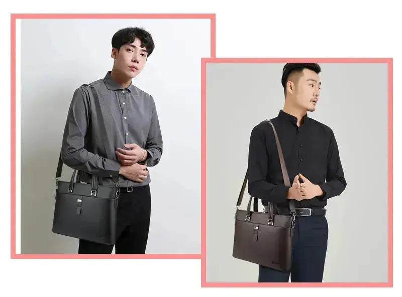 Messenger Bag Open View - Main Compartment Capacity Display