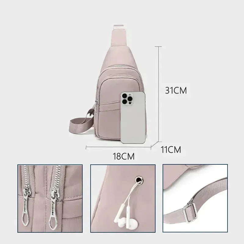 Nylon Cross-Body Chest Bag - Range Bags