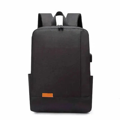 Business Backpack Detail - USB Charging Port and Laptop Compartment