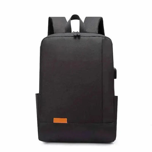 Business Backpack Detail - USB Charging Port and Laptop Compartment