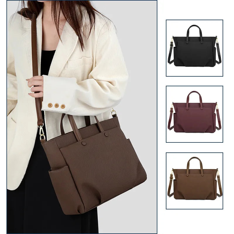 Bottom View with Metal Feet - Protects Bag from Wear and Moisture