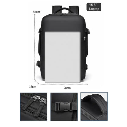 Range Bags Business Backpack Detail View - Side Pocket