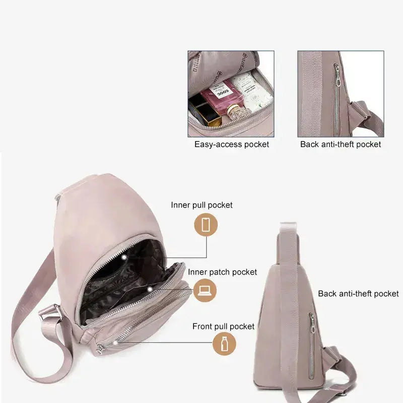Nylon Cross-Body Chest Bag - Range Bags