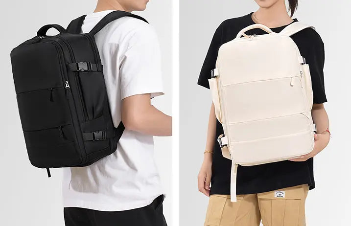 Range Bags Business Backpack Side Profile - Slim Design with Padded Straps