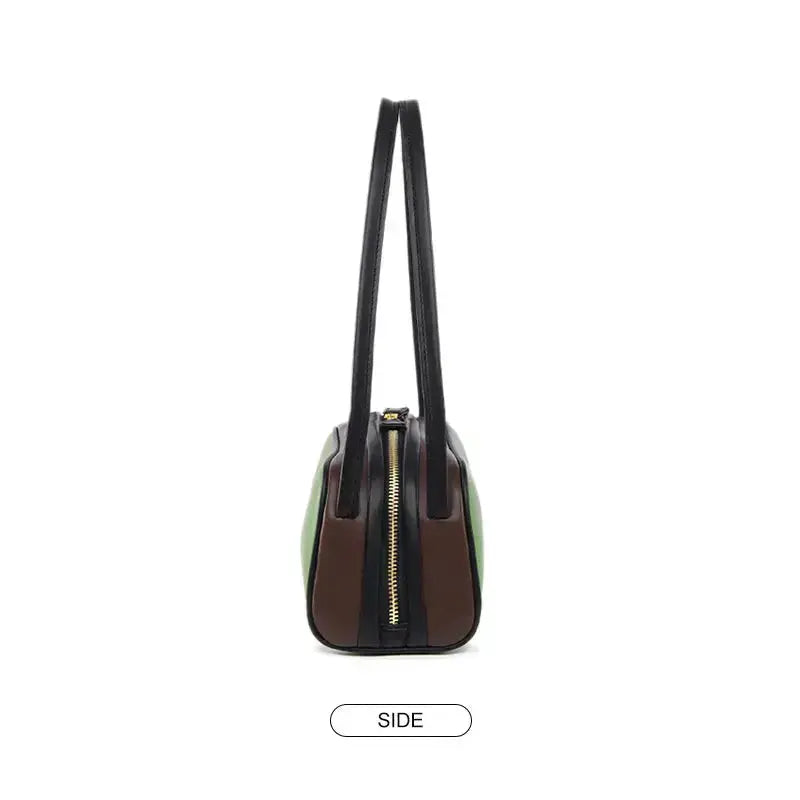 Vintage handbag side profile minimal design