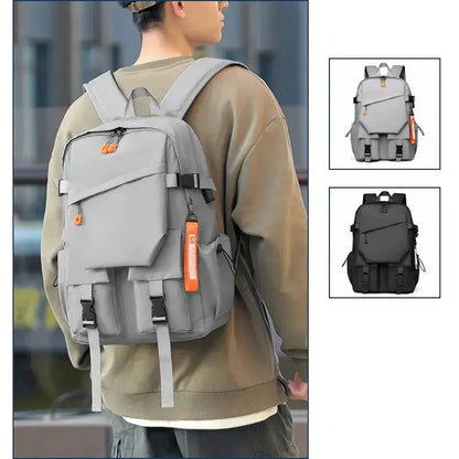 Laptop Backpack pocket detail - Business Commuter Laptop Backpack