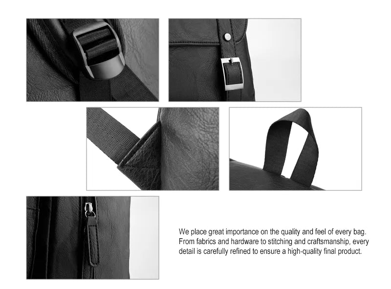 Range Bags Leather Backpack Zipper Detail - Smooth-Running Vintage-Style Hardware