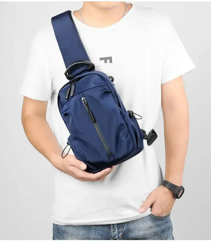 Range Bags Sling Bag Pocket Detail - Front Zipper Pocket for Quick Access Items