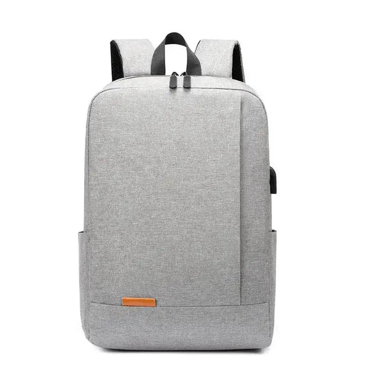 Business Backpack Detail - USB Charging Port and Laptop Compartment
