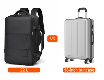 Range Bags Business Backpack Detail View - Close-up Texture