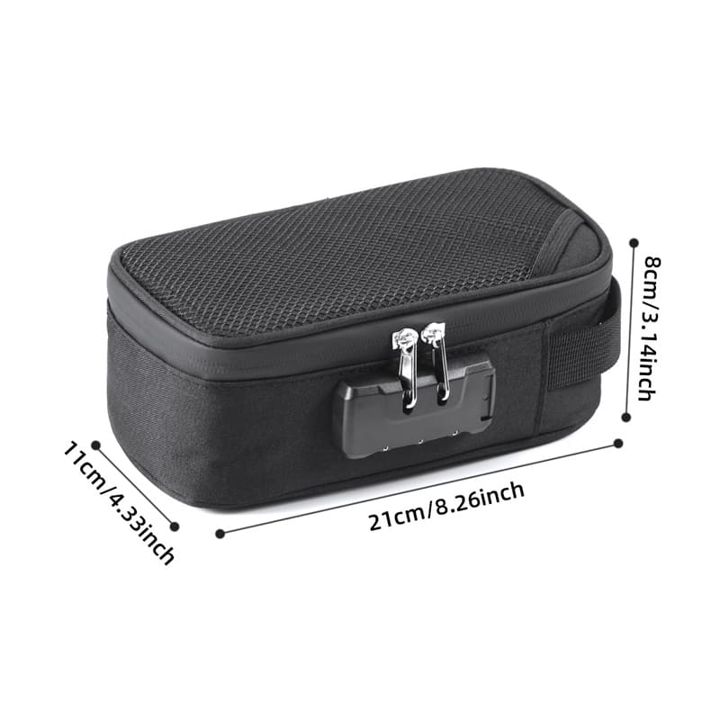 Multi-angle view of odor-resistant storage bag RANGE3007, featuring reinforced stitching and durable construction.