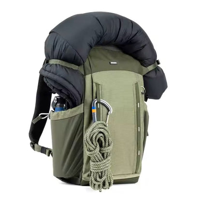 Versatile tech and camera backpack co-developed for global clients, with high-performance materials and OEM flexibility.
