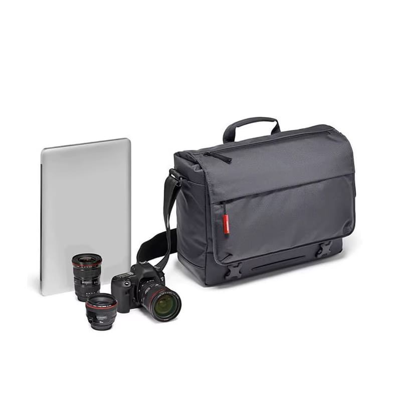 OEM camera gear backpack made from waterproof oxford and synthetic lining, designed for photographers on the move.