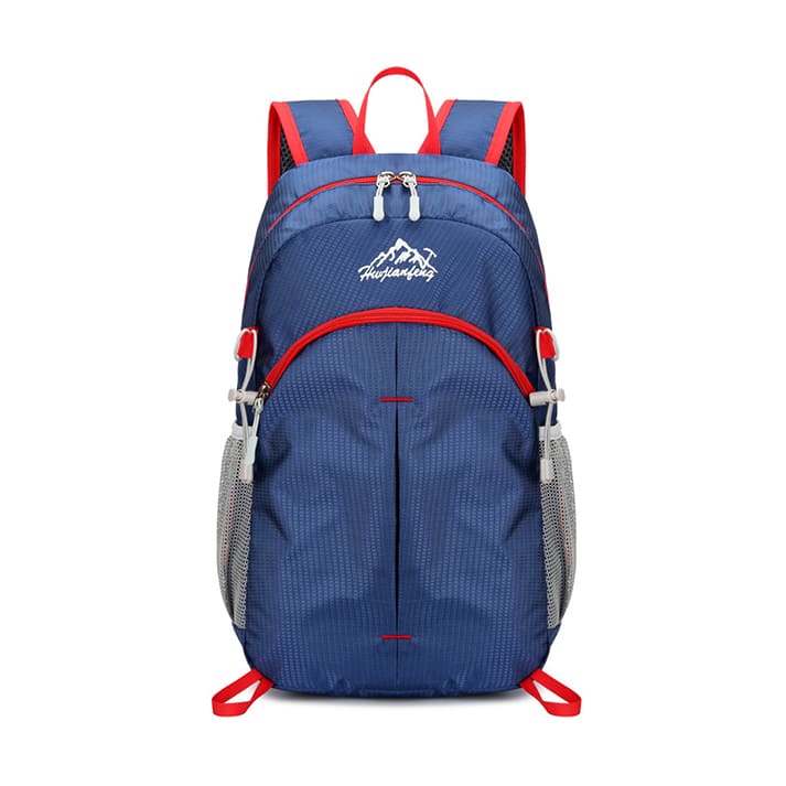 Men's and women's outdoor cycling leisure travel backpack wear-resistant folding waterproof nylon backpack - China Guangzhou professional luggage manufacturer - Support brand customization, OEM and ODM.