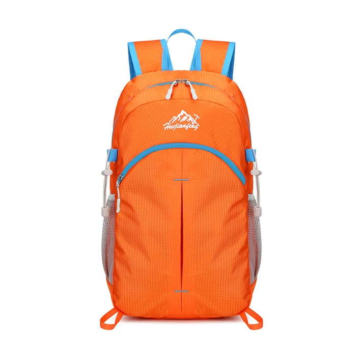 Men's and women's outdoor cycling leisure travel backpack wear-resistant folding waterproof nylon backpack - China Guangzhou professional luggage manufacturer - Support brand customization, OEM and ODM.