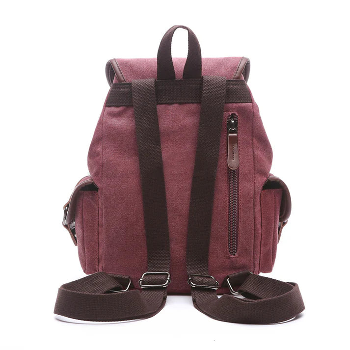 Korean Trendy Canvas Backpack - Student Travel Bag