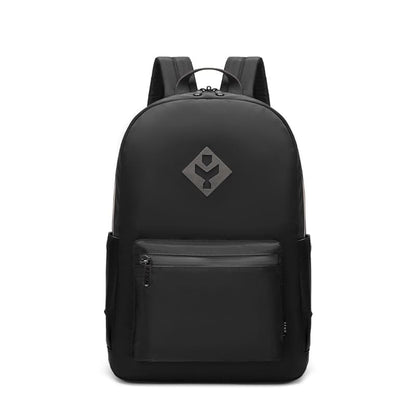 Lightweight nylon waterproof backpack for daily use-black