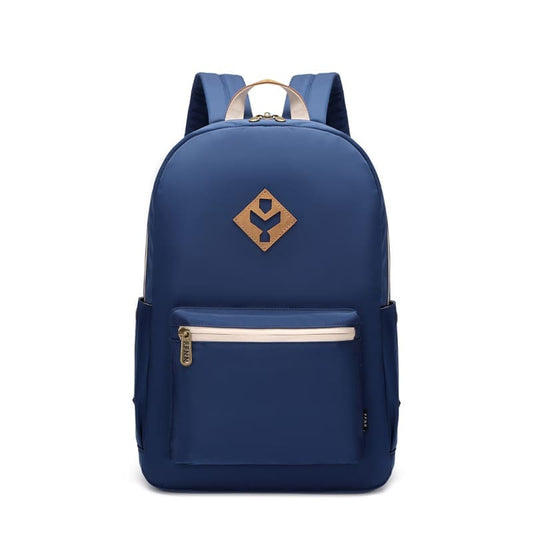 Lightweight nylon waterproof backpack for daily use-blue