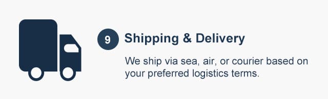 Arranging global shipping for OEM bag orders with secure and timely delivery.