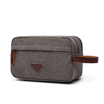 Portable Canvas Clutch for Key purse Toiletries storage bag-3011- Guangzhou, China professional bags & case manufacturer - Support custom and OEM