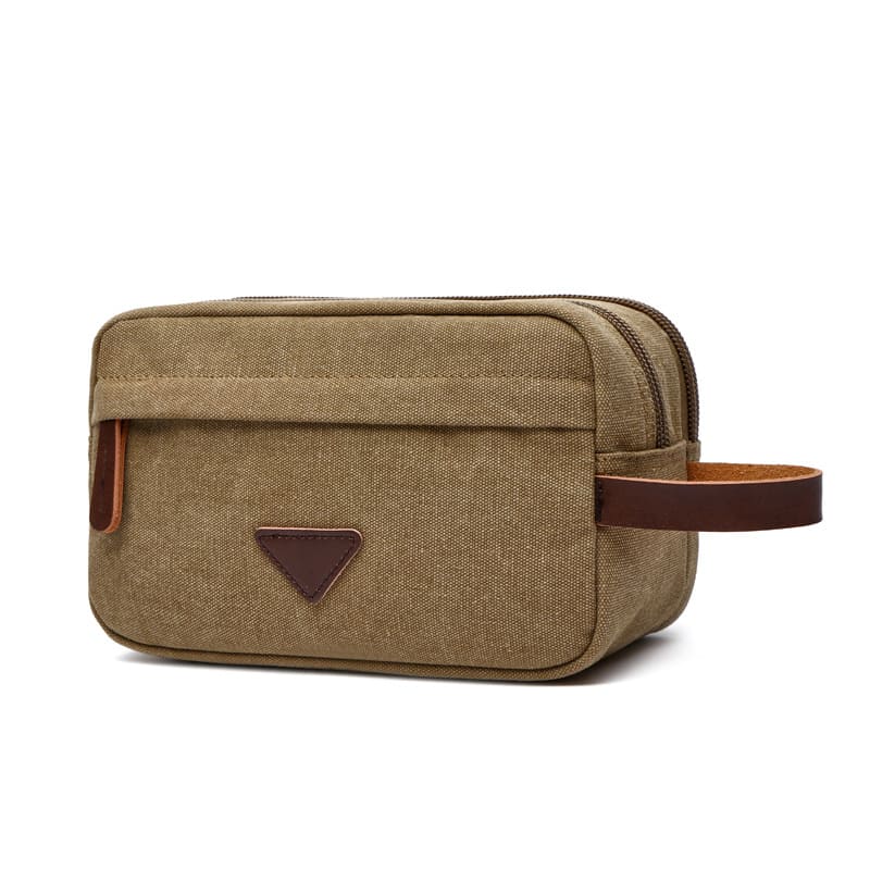 Portable Canvas Clutch for Key purse Toiletries storage bag-3011- Guangzhou, China professional bags & case manufacturer - Support custom and OEM