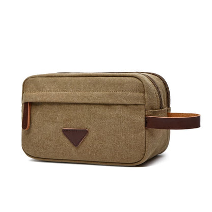 Portable Canvas Clutch for Key purse Toiletries storage bag-3011- Guangzhou, China professional bags & case manufacturer - Support custom and OEM